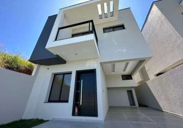 Casa com 3 quartos à venda na rua pioneiro orlando sambugaro, 282, fraron, pato branco, 114 m2 por r$ 530.000
