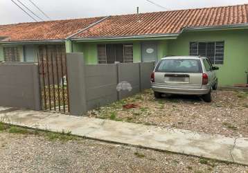 Casa em condomínio fechado com 2 quartos à venda na rua rio tibagi, 520, weissópolis, pinhais, 50 m2 por r$ 235.000