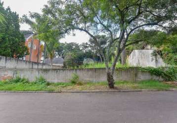Terreno em condomínio fechado à venda na rua verdi, 127, são braz, curitiba por r$ 1.700.000
