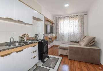 Apartamento com 1 quarto à venda na rua irmã genoveva valenga, 70, cidade industrial, curitiba, 30 m2 por r$ 240.000