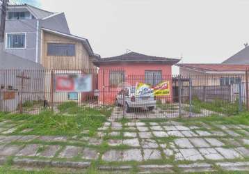 Terreno à venda na rua guilherme nunes nogueira, 110, cajuru, curitiba, 133 m2 por r$ 370.000