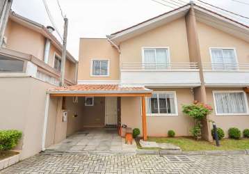 Casa em condomínio fechado com 3 quartos à venda na rua tenente antônio pupo, 206, xaxim, curitiba, 114 m2 por r$ 520.000