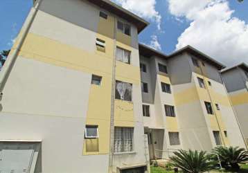 Apartamento com 2 quartos para alugar na rua walace landal, 40, santa cândida, curitiba, 45 m2 por r$ 1.000
