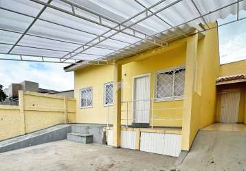 Casa com 3 quartos para alugar na rua varsóvia, 06, rio verde, colombo, 52 m2 por r$ 1.700