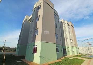Apartamento com 2 quartos para alugar na rua hassan mahmoud traya, 50, costeira, araucária, 40 m2 por r$ 1.000