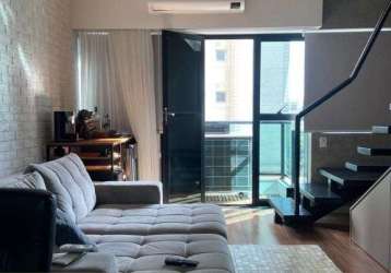 Apartamento duplex com 1 quarto, mobiliado - bethaville i - barueri/sp