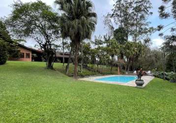 Casa com 3 dormitórios à venda, 970 m² por r$ 4.500.000,00 - chácara santa lúcia dos ypes - carapicuíba/sp