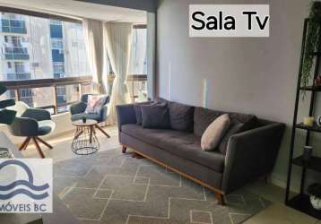 Apartamento com 3 dormitórios para alugar, 100 m² por r$ 7.950,00/mês - barra sul - balneário camboriú/sc