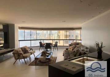 Apartamento com 3 dormitórios para alugar, 140 m² por r$ 18.200,00/mês - centro - balneário camboriú/sc