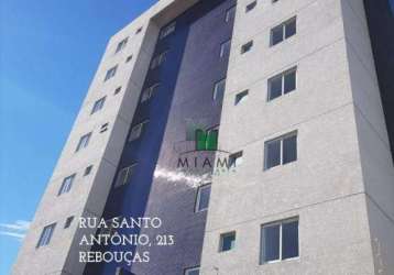 Apartamento com 2 dormitórios à venda, 66 m² por r$ 467.000,00 - rebouças - curitiba/pr