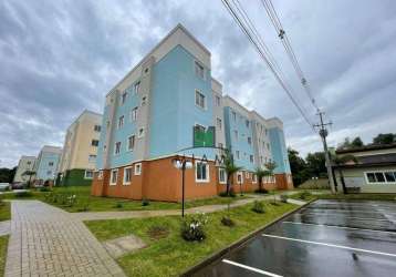 Apartamento com 1 dormitório à venda, 36 m² por r$ 184.700,00 - lamenha pequena - almirante tamandaré/pr