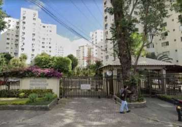 Apartamento com 3 quartos à venda na estrada caribu, 600, freguesia (jacarepaguá), rio de janeiro, 60 m2 por r$ 270.000