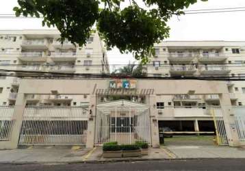 Apartamento com 3 quartos à venda na rua professor henrique costa, 950, pechincha, rio de janeiro, 70 m2 por r$ 355.000