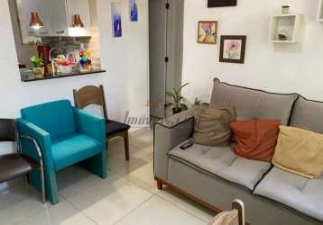 Apartamento com 2 quartos à venda na avenida geremário dantas, 580, pechincha, rio de janeiro, 48 m2 por r$ 210.000