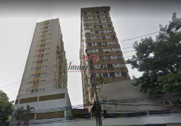 Apartamento com 3 quartos à venda na avenida geremário dantas, 299, tanque, rio de janeiro, 62 m2 por r$ 260.000