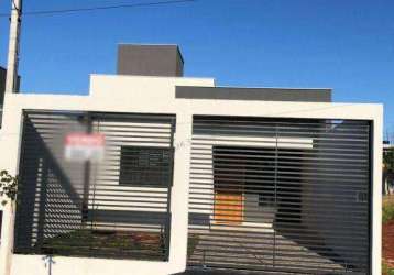 Casa com 3 dormitórios à venda, 82 m² por r$ 315.000,00 - gleba esperança - londrina/pr