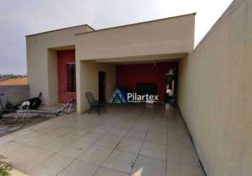 Casa com 3 dormitórios à venda, 120 m² por r$ 250.000,00 - jardim planalto - londrina/pr