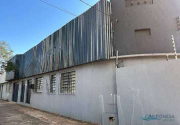 Barracão para alugar, 1000 m² por r$ 12.000,00/mês - vila siam - londrina/pr