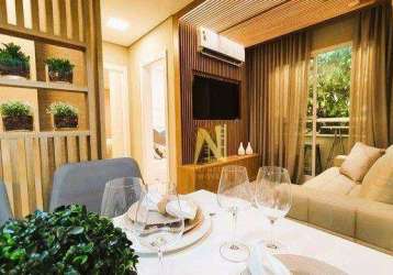 Apartamento com 2 dormitórios à venda, por r$ 270.000 - jardim pinheiros - londrina/pr