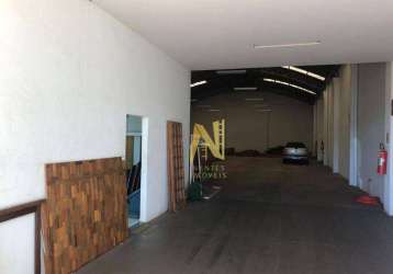 Barracão à venda, 675 m² por r$ 1.950.000 - frente a rodoviária - londrina/pr