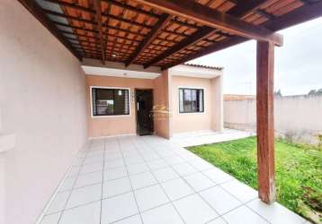 Casa com 3 quartos à venda na rua deputado ulysses guimarães, 295, jardim itália, campo largo por r$ 380.000