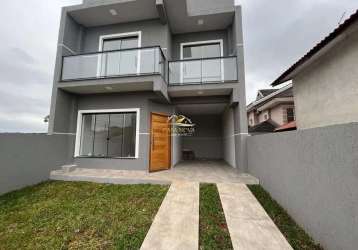 Casa com 3 quartos à venda na rua joão bonato, 902, jardim céu azul, campo largo por r$ 495.000