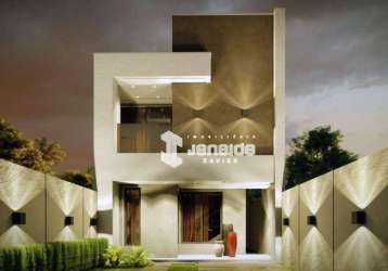 Casa com 3 dormitórios à venda, 121 m² por r$ 499.000,00 - cidade nova - feira de santana/ba