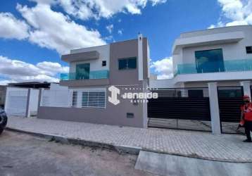 Casa com 3 dormitórios à venda, 99 m² - parque ipê - feira de santana/ba