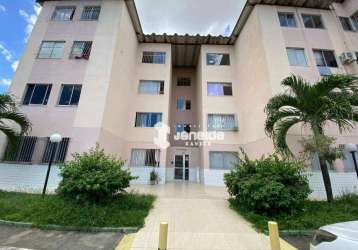 Apartamento com 3 dormitórios à venda, 86 m² por r$ 140.000 - caseb - feira de santana/ba