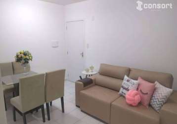 Apartamento com 2/4 à venda, 45 m² por r$ 110.000 - rua nova - feira de santana/ba