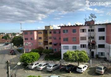 Apartamento com 2 dormitórios à venda, 52 m² por r$ 100.000,00 - campo limpo - feira de santana/ba