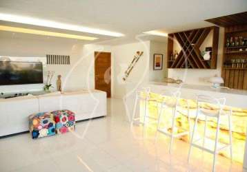 Cobertura com 5 dormitórios à venda, 190 m² por r$ 2.625.000,00 - cumbuco - caucaia/ce