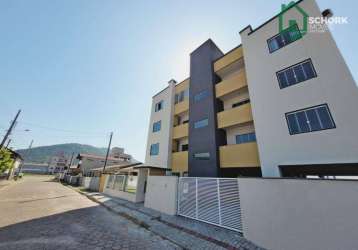 Apartamento com 2 dormitórios à venda, 73 m² por r$ 245.000,00 - estação - ascurra/sc