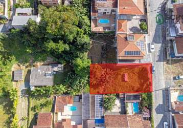 Terreno à venda, 450 m² por r$ 206.000,00 - água verde - blumenau/sc