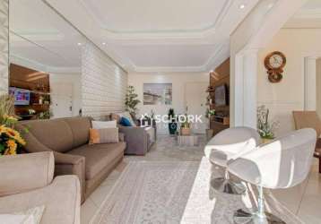Apartamento com 2 dormitórios à venda, 136 m² por r$ 850.000 - vila formosa - blumenau/sc - residencial linderhoff