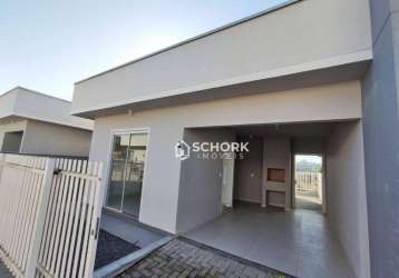 Casa com 2 dormitórios à venda, 64 m² por r$ 320.000,00 - vila germer - timbó/sc