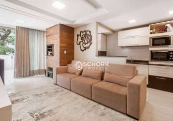 Apartamento com 3 dormitórios à venda, 200 m² por r$ 850.000,00 - velha - blumenau/sc