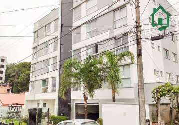Apartamento com 2 dormitórios para alugar, 84 m² por r$ 2.143,19/mês - escola agrícola - blumenau/sc