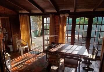Casa em condomínio fechado com 3 quartos à venda na rua general telino chagastelles, 308, parque santa fé, porto alegre, 115 m2 por r$ 380.000