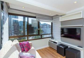Apartamento com 1 quarto à venda na rua casemiro de abreu, 55, bela vista, porto alegre, 46 m2 por r$ 599.000