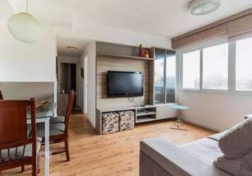 Apartamento com 2 quartos à venda na avenida florianópolis, 95, azenha, porto alegre, 55 m2 por r$ 369.600