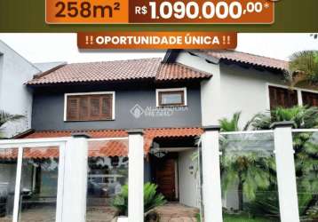 Casa em condomínio fechado com 3 quartos à venda na avenida ecoville, 450, sarandi, porto alegre, 258 m2 por r$ 1.090.000