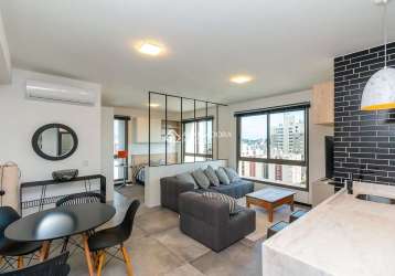 Apartamento com 1 quarto à venda na rua general lima e silva, 570, centro histórico, porto alegre, 50 m2 por r$ 750.000