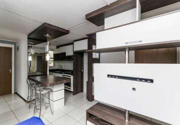 Apartamento com 2 quartos para alugar na rua tomé antônio de souza, 240, campo novo, porto alegre, 39 m2 por r$ 1.000