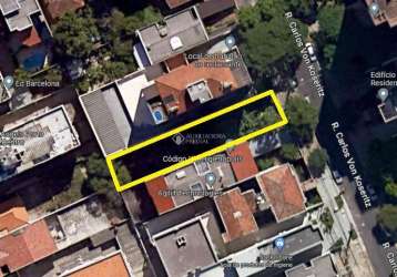 Terreno comercial para alugar na rua carlos von koseritz, 703, são joão, porto alegre, 390 m2 por r$ 1.600