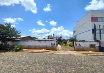 Terreno à venda na rua couto magalhães, 816, nova rússia, ponta grossa, 660 m2 por r$ 850.000