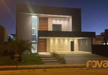 Casa em condomínio fechado com 4 quartos à venda na ggc 25 qd -22 lt-15, 15, portal do sol green, goiânia por r$ 2.850.000