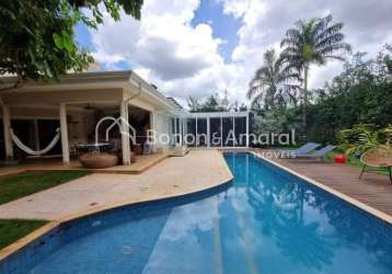 Casa em condomínio fechado com 4 quartos à venda na 208253, 105, bosque das palmeiras, campinas por r$ 2.590.000