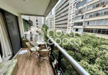 Flat com 2 quartos à venda na rua xavier da silveira, copacabana, rio de janeiro, 68 m2 por r$ 1.470.000