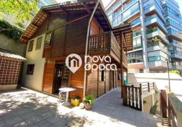Casa com 3 quartos à venda na rua sacopa, lagoa, rio de janeiro, 213 m2 por r$ 4.200.000